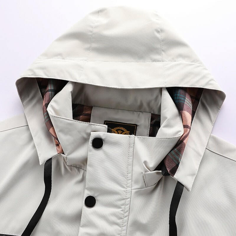 Men's Waterproof Jacket - Lightweight, Insulated, and Breathable Winter Coat