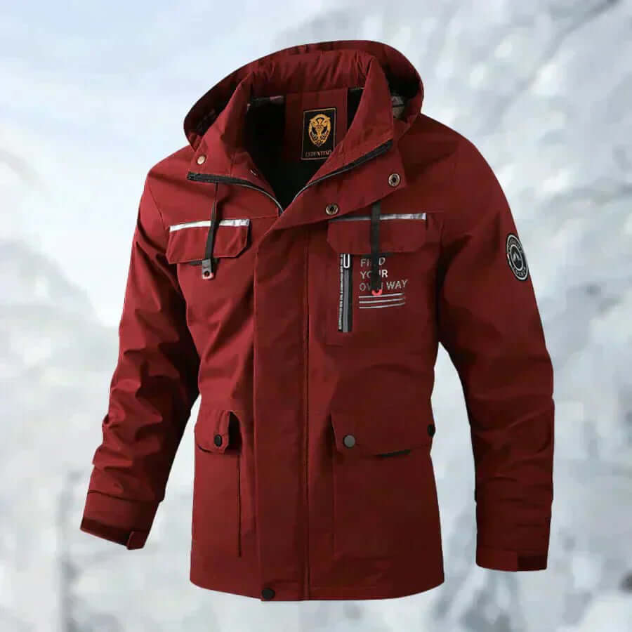 Men's Waterproof Jacket - Lightweight, Insulated, and Breathable Winter Coat