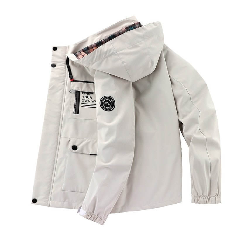 Men's Waterproof Jacket - Lightweight, Insulated, and Breathable Winter Coat