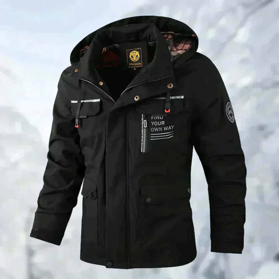 Men's Waterproof Jacket - Lightweight, Insulated, and Breathable Winter Coat