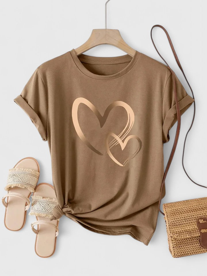 Ivanelle Women's Comfortable Short Sleeve T-Shirt - Soft, Stylish & Versatile Casual Wear