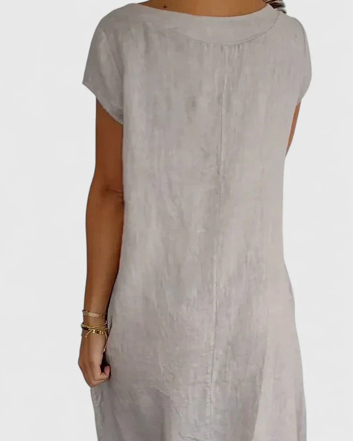 Meliyzah Women's Comfortable Casual Dress - Stylish & Versatile Everyday Wear