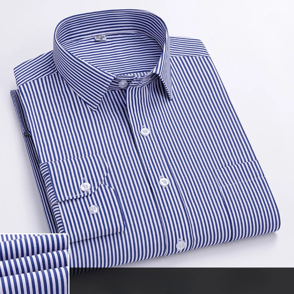 Axel Elegant Office Shirt - Stylish & Professional Workwear for Men/Women