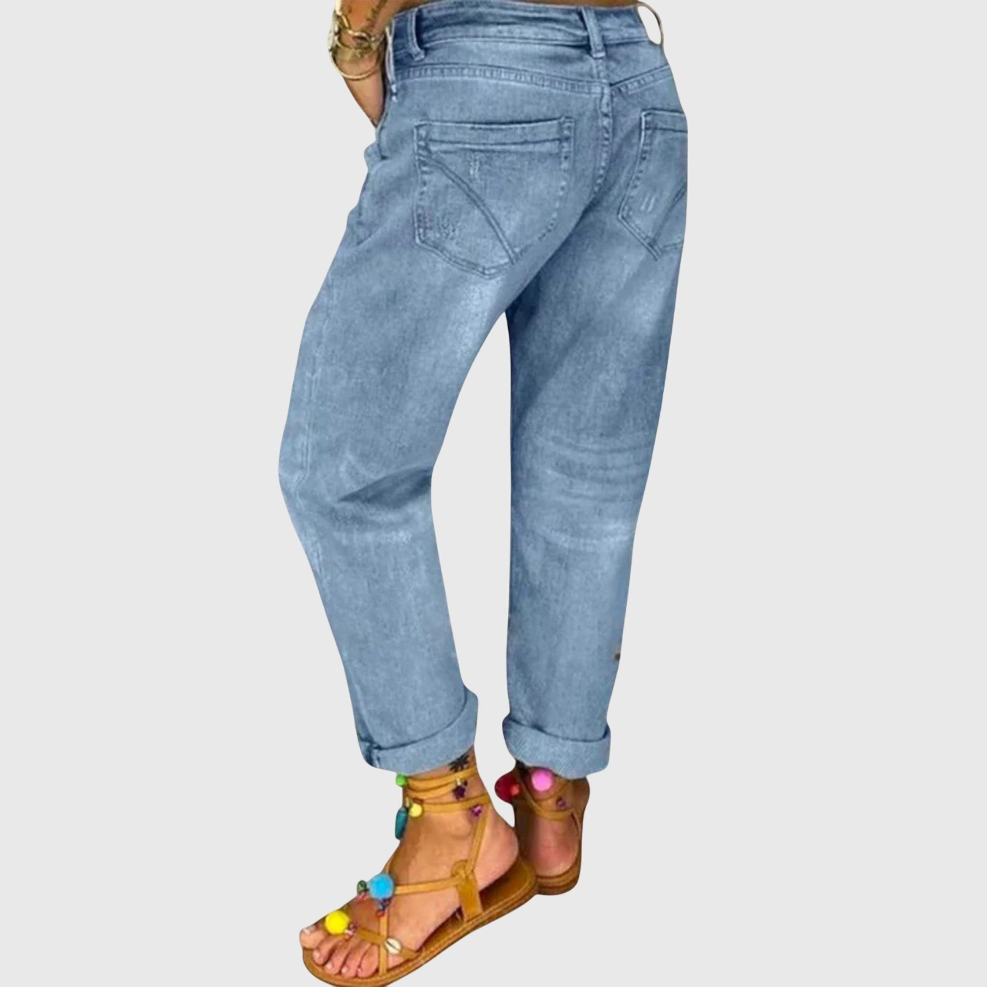 Joy Women's High-Quality Denim Jeans - Stylish & Comfortable Fit for Everyday Wear