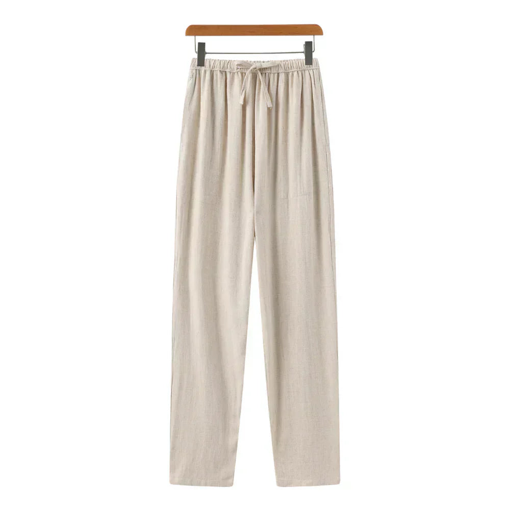 Ronald Marrakech Linen Pants for Men - Lightweight, Breathable Summer Trousers