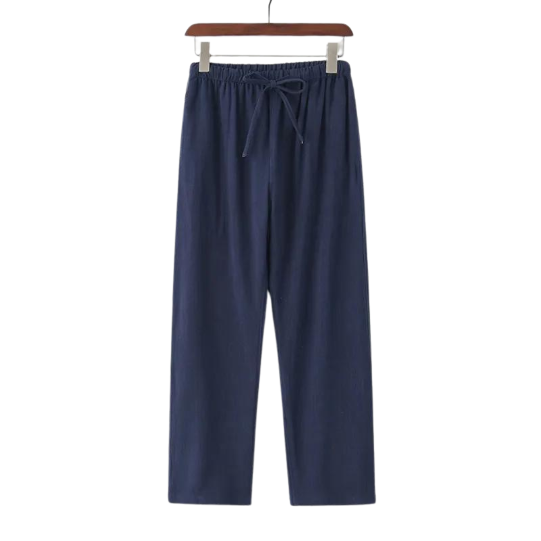 Jonathan Men's Linen Pants - Lightweight, Breathable Summer Trousers for Comfort & Style