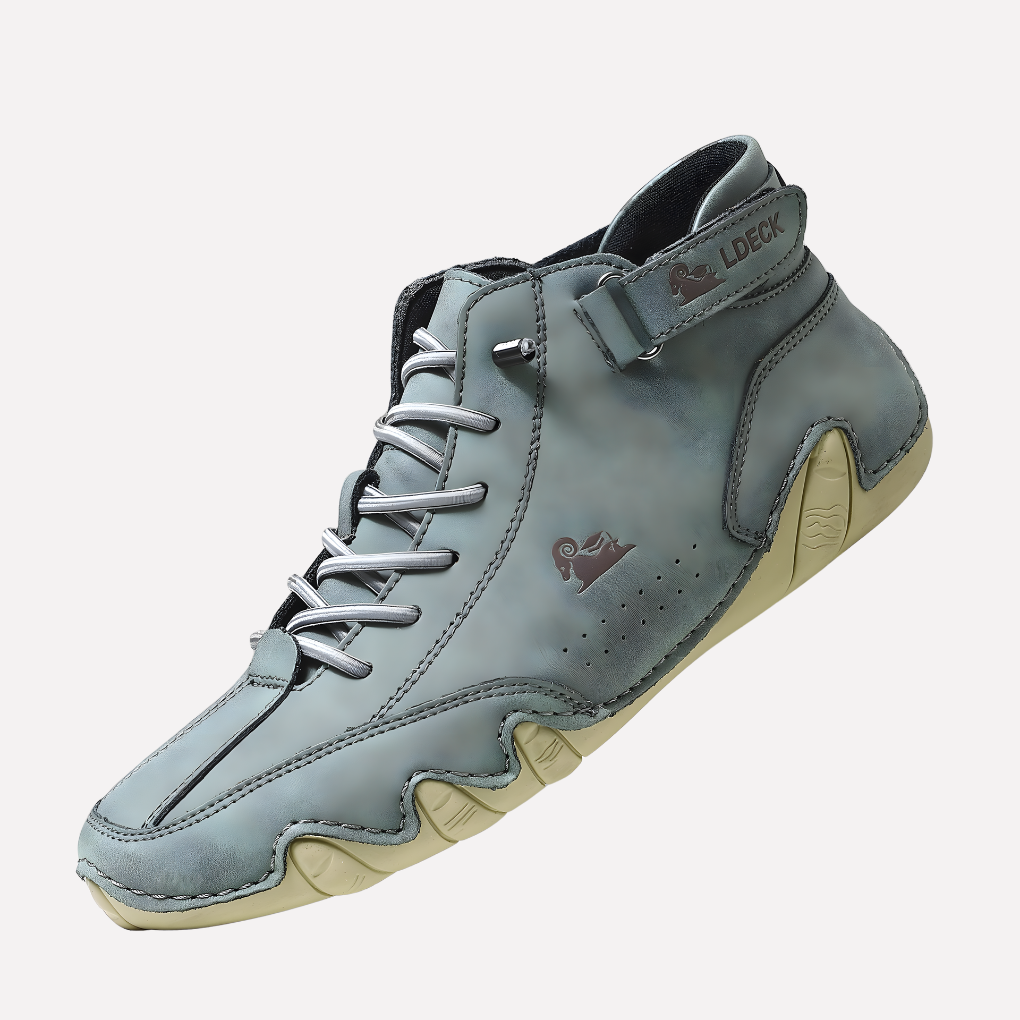 Jacob Men's Lightweight Leather Barefoot Shoes - Comfortable, Breathable Footwear for Natural Movement