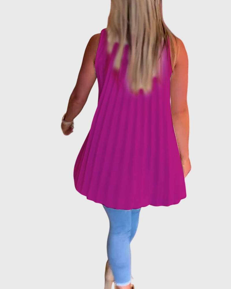 Lina Women's Sleeveless Top - Stylish & Comfortable Summer Blouse