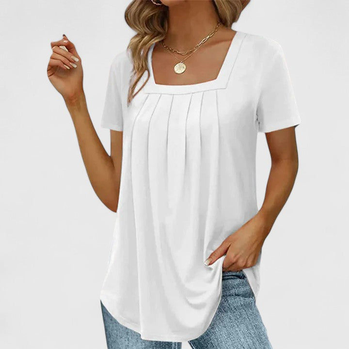 Mirelina Women's Elegant Summer Blouse | Lightweight, Stylish & Comfortable Top for Warm Weather Fashion