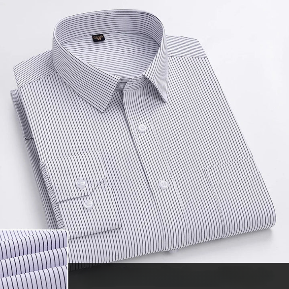 Axel Elegant Office Shirt - Stylish & Professional Workwear for Men/Women