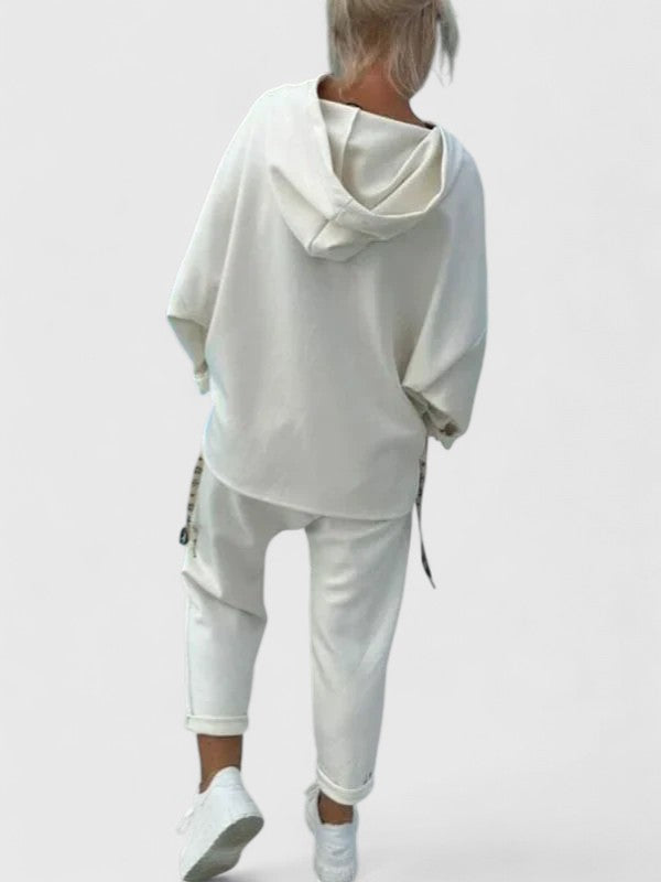 Cozy Sally Hooded Sweatshirt Set for Ultimate Comfort | Stylish & Versatile Loungewear