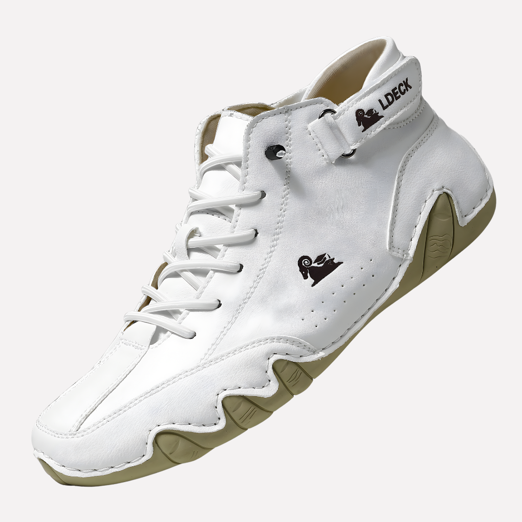 Jacob Men's Lightweight Leather Barefoot Shoes - Comfortable, Breathable Footwear for Natural Movement