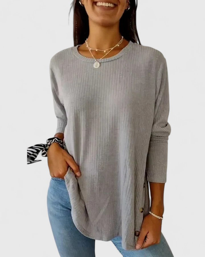 Elegant Megan Crew Top for Women - Stylish & Comfortable Fashion Tee
