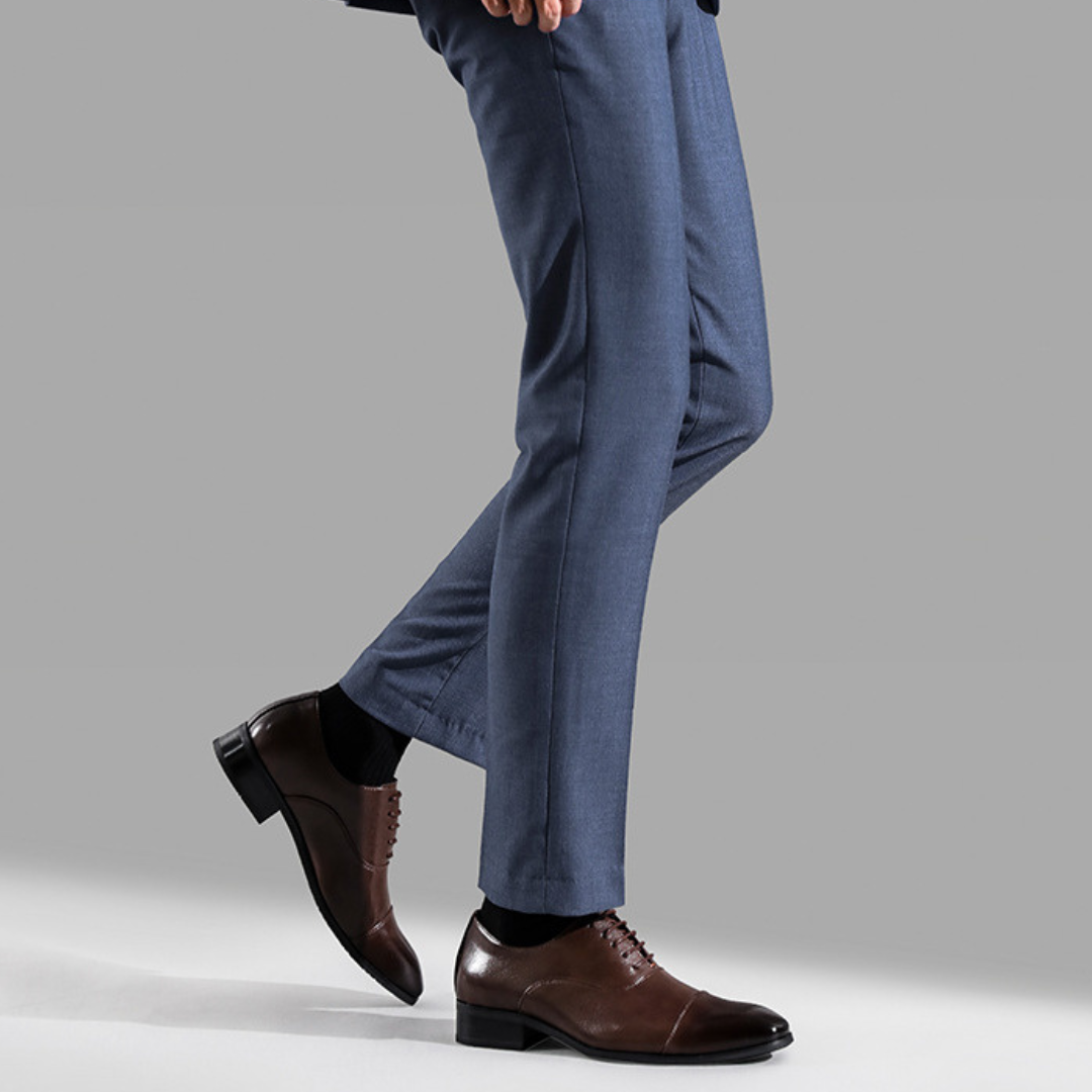 Mark Classic Leather Shoes for Men | Timeless Style & Comfort | Premium Quality Footwear