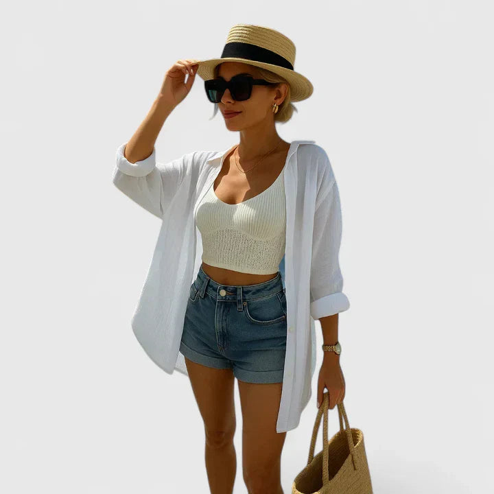 Lynsyann Elegant Women's Blouse - Stylish & Versatile Top for Any Occasion