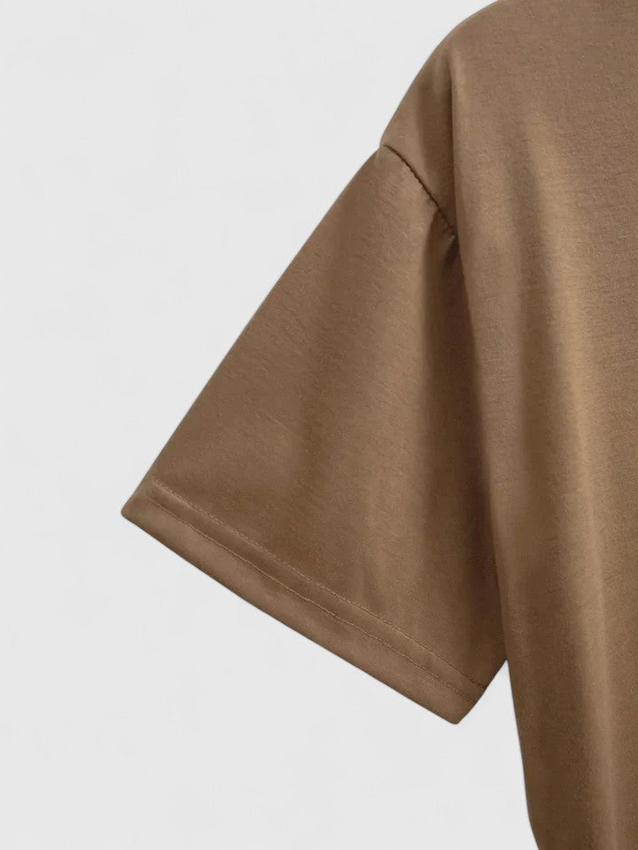 Ivanelle Women's Comfortable Short Sleeve T-Shirt - Soft, Stylish & Versatile Casual Wear