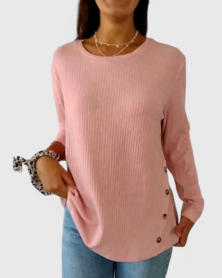 Elegant Megan Crew Top for Women - Stylish & Comfortable Fashion Tee