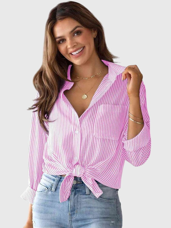 Ariana Women's Collared Neck Shirt - Stylish & Versatile Blouse for Everyday Wear
