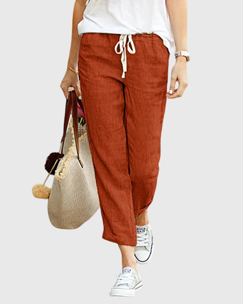 Zanra Elegant Summer Pants for Women - Lightweight, Stylish & Comfortable - Perfect for Warm Weather