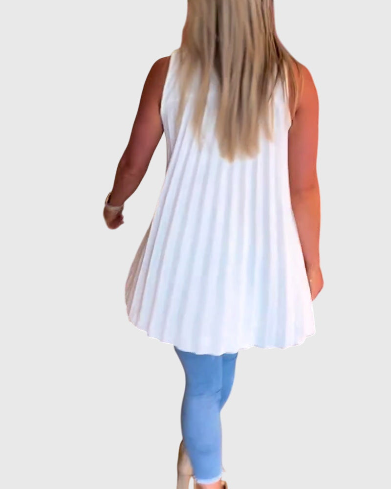 Lina Women's Sleeveless Top - Stylish & Comfortable Summer Blouse