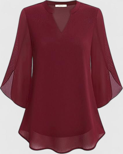 Celinora Women's Comfortable Blouse - Soft Fabric, Stylish Design, Perfect for Everyday Wear