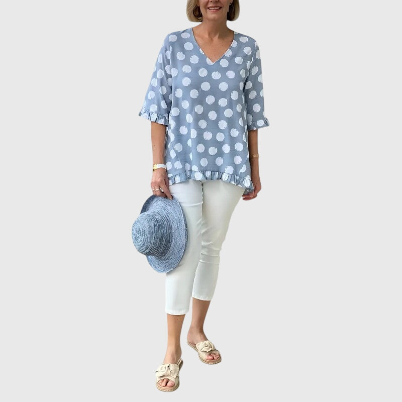 Eira Women's Pink Blouse - Stylish & Comfortable Top for Any Occasion