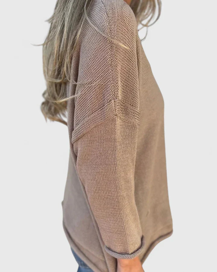 Lyzzarah Women's Comfortable Casual Top - Soft Fabric, Stylish Design for Everyday Wear