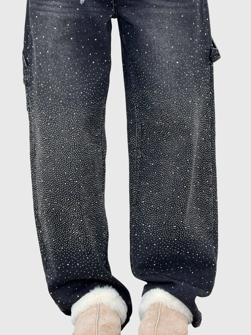 Stella Diamond-Embellished Pants for Women | Stylish & Comfortable Fashion Trousers