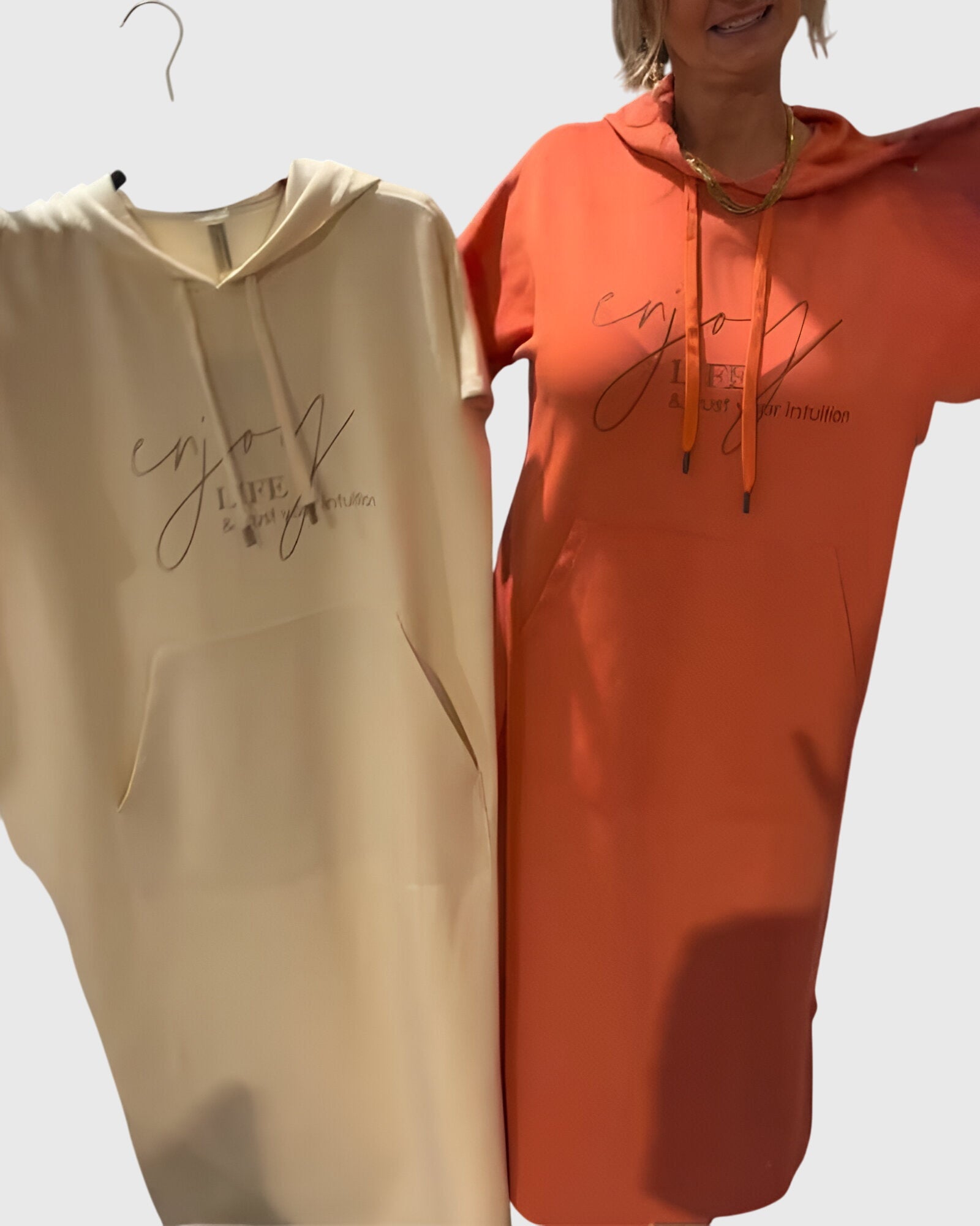 Stylish Marlowe Casual Hoodie Dress for Women - Comfortable & Versatile Fashion