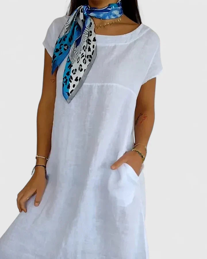 Meliyzah Women's Comfortable Casual Dress - Stylish & Versatile Everyday Wear