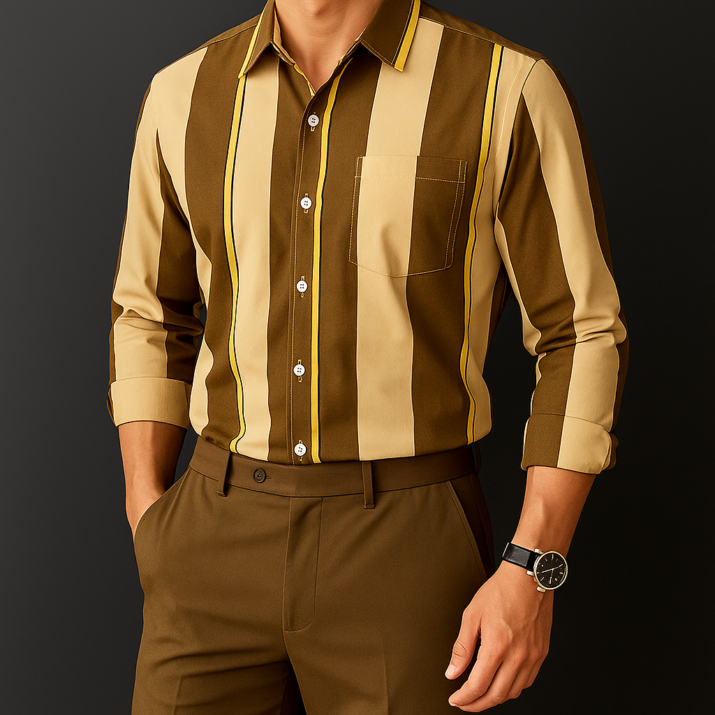Simon Stylish Cotton Shirt for Men | Comfortable & Trendy Casual Wear