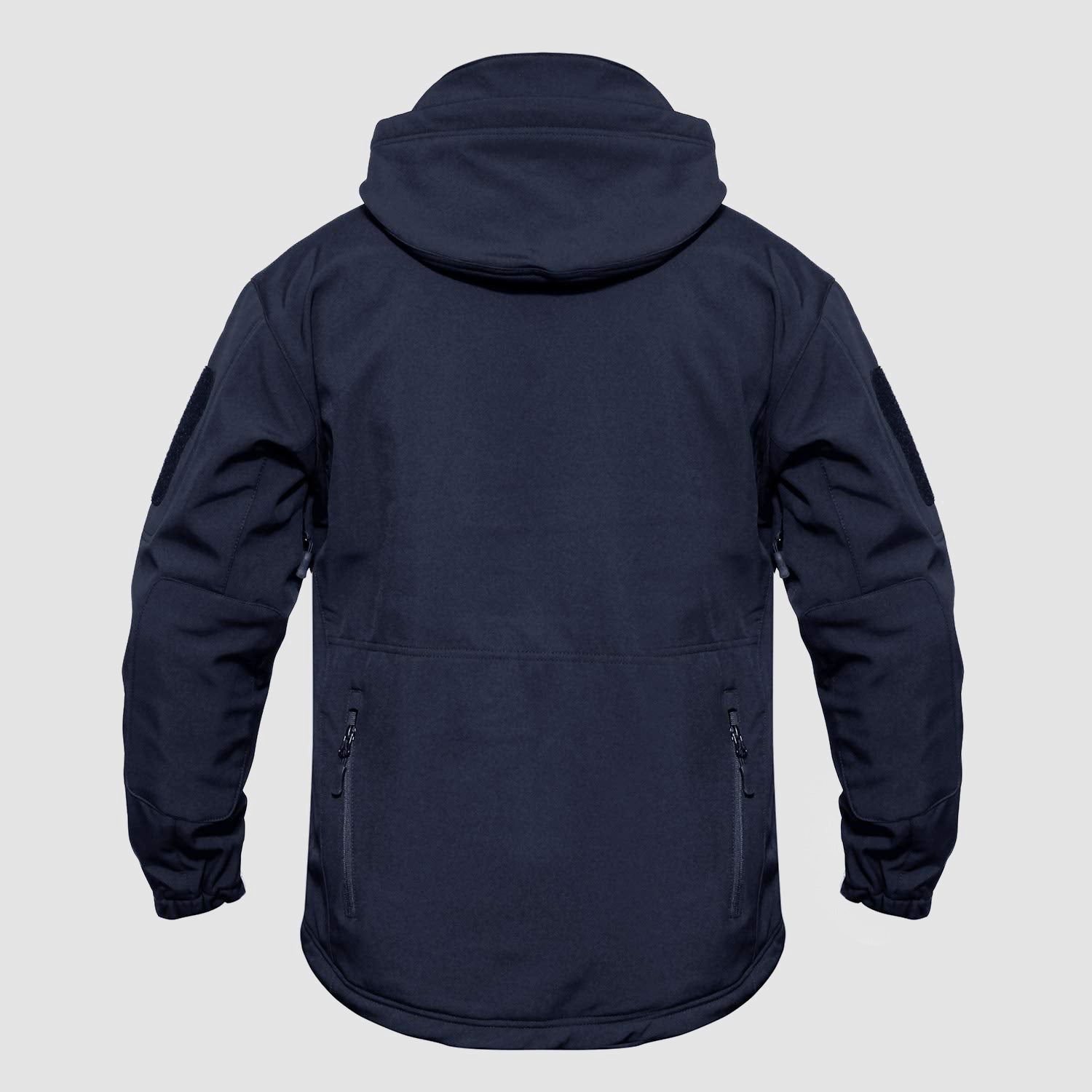 Men's Waterproof Fleece Jacket with Softshell Design, Multiple Pockets, Windproof and Breathable Winter Coat