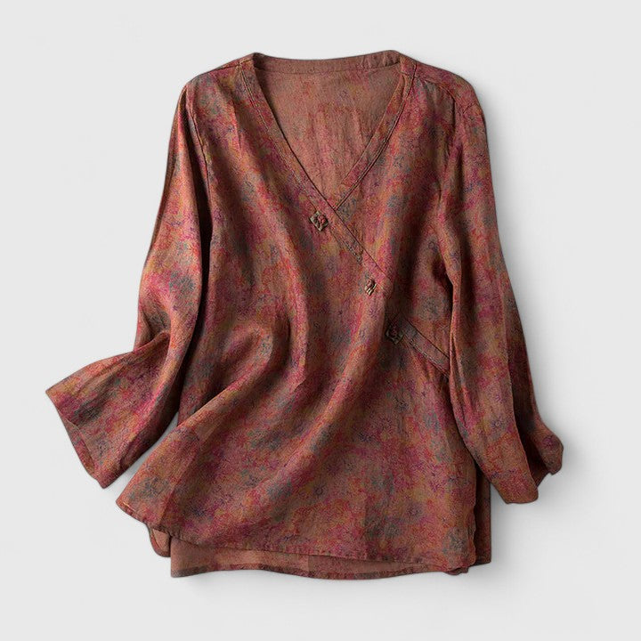 Solene Women's Comfortable Blouse - Soft Fabric, Stylish Design, Perfect for Everyday Wear