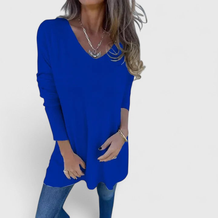 Taurenya Women's Comfortable Casual Top - Soft, Stylish & Versatile Everyday Wear