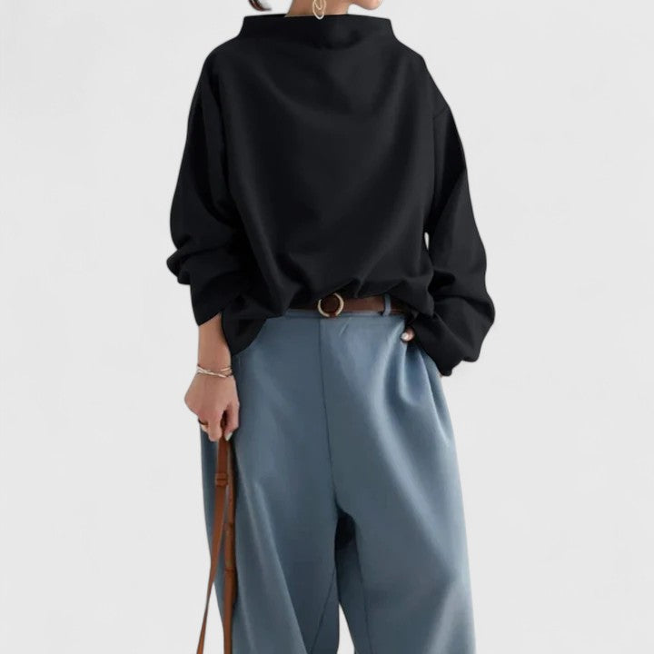 Britney Elegant Women's Top - Stylish & Versatile Fashion Blouse