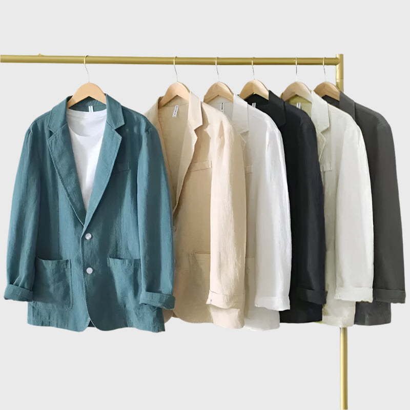 Luca Classic Tailored Blazer for Men | Stylish & Versatile Suit Jacket | Perfect for Business & Formal Events