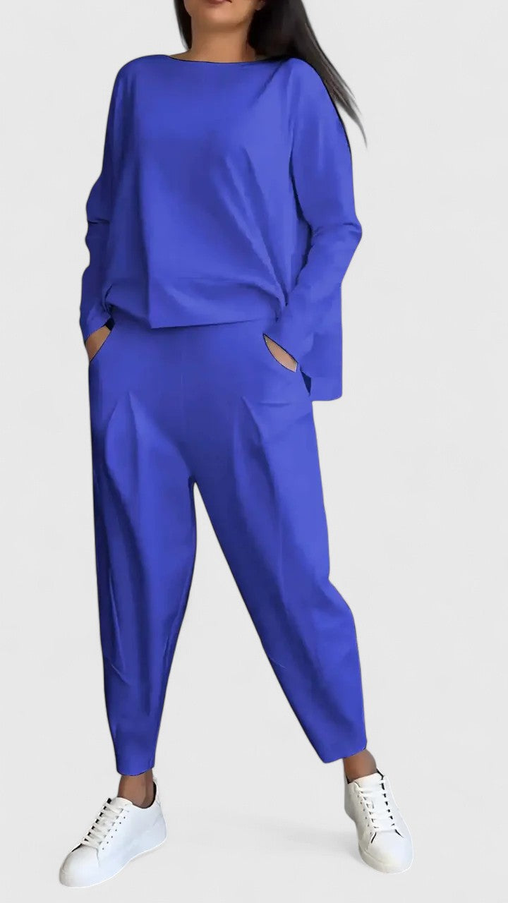 Stylish Ingrid Two-Piece Set | Ultra-Comfortable & Versatile Outfit for Everyday Wear