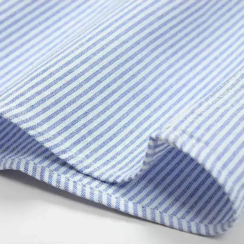 Devon Modern Striped Cotton Shirt for Men | Stylish Casual Wear | Breathable Fabric