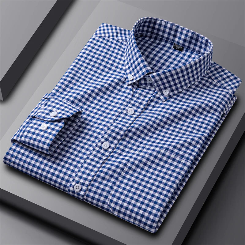 Adrian Classic Oxford Button-Up Shirt for Men | Timeless Style & Comfort
