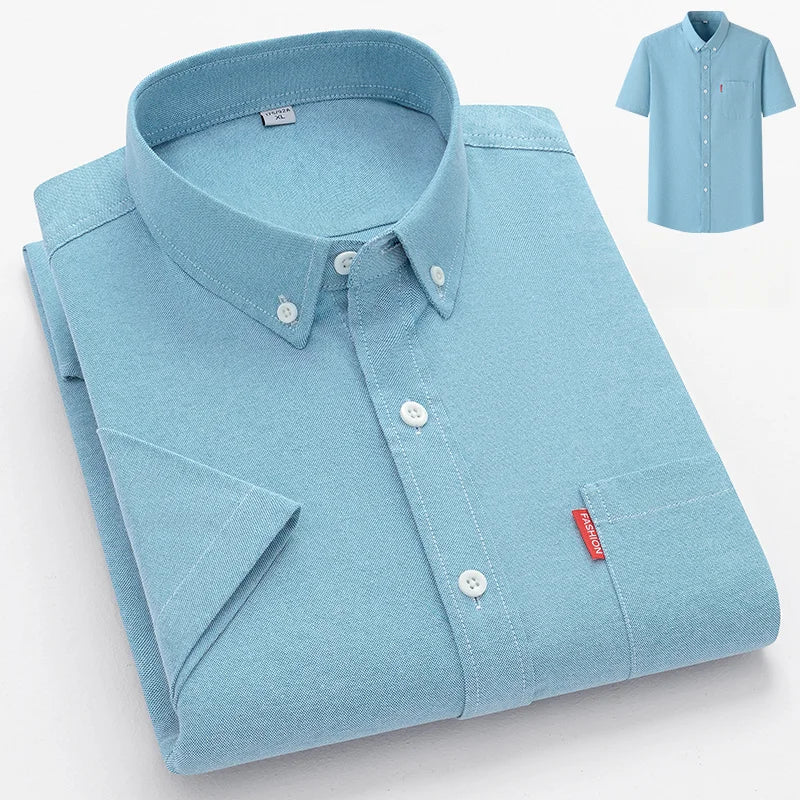Men's Kade Lightweight Cotton Summer Shirt - Breathable & Stylish Casual Wear