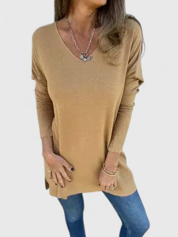 Taurenya Women's Comfortable Casual Top - Soft, Stylish & Versatile Everyday Wear