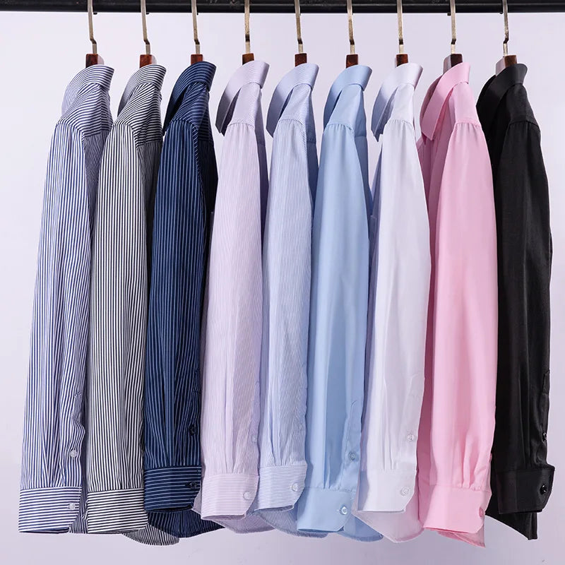 Axel Elegant Office Shirt - Stylish & Professional Workwear for Men/Women