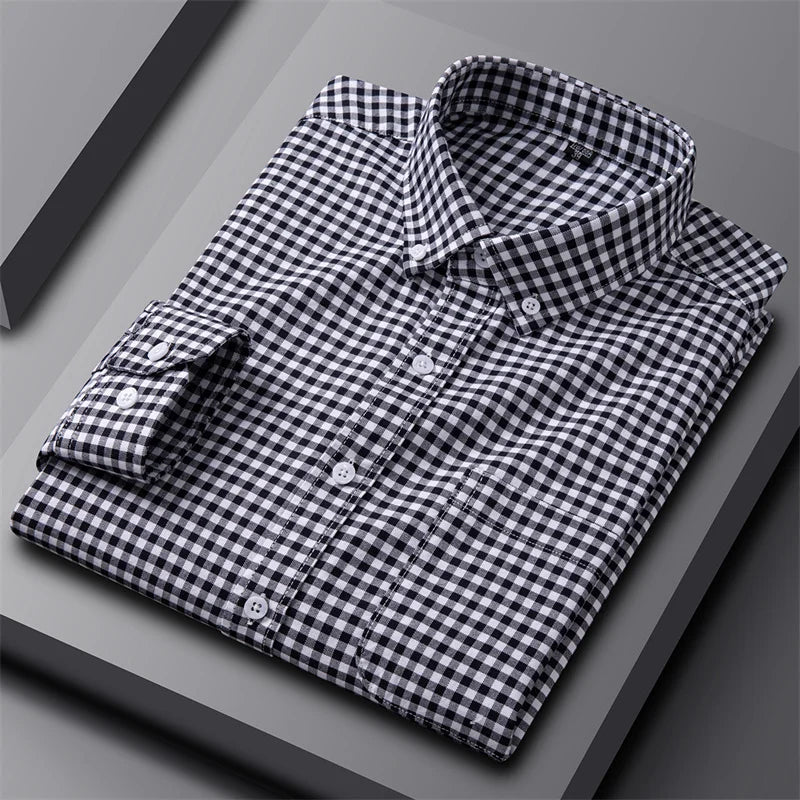 Adrian Classic Oxford Button-Up Shirt for Men | Timeless Style & Comfort