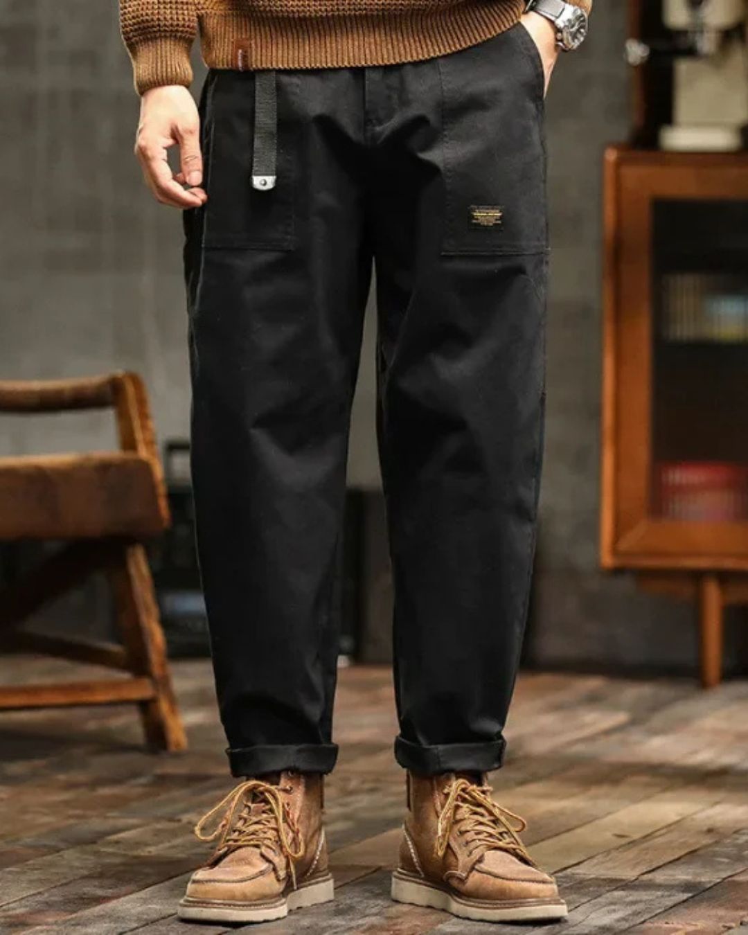 Roma Classic Cargo Pants for Men | Stylish & Durable Utility Trousers