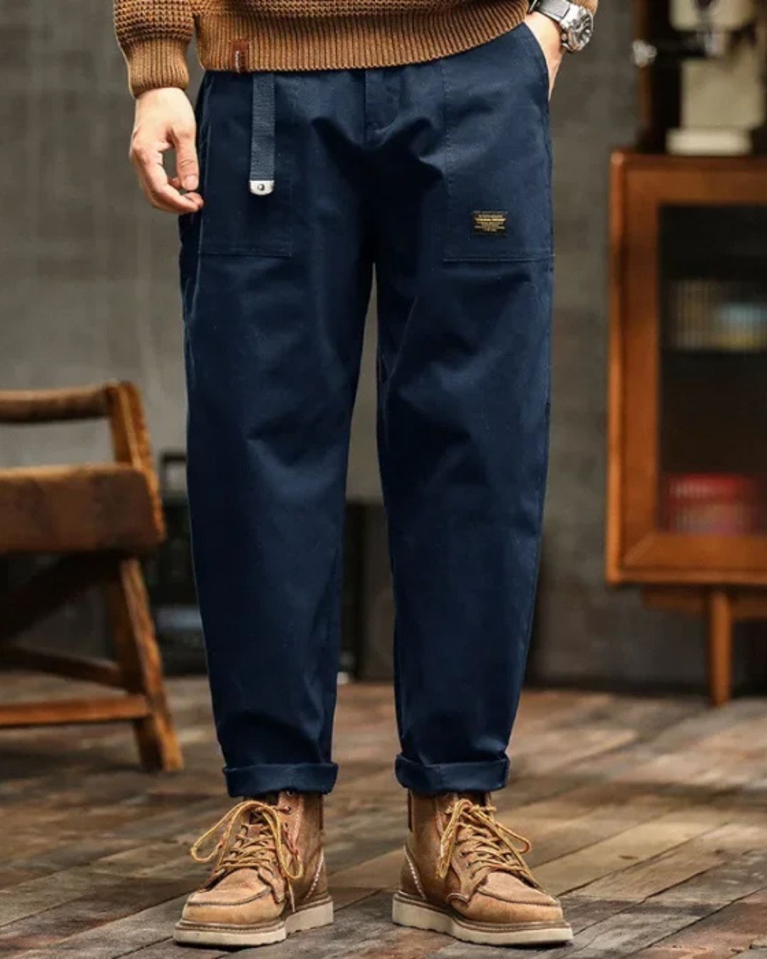 Roma Classic Cargo Pants for Men | Stylish & Durable Utility Trousers