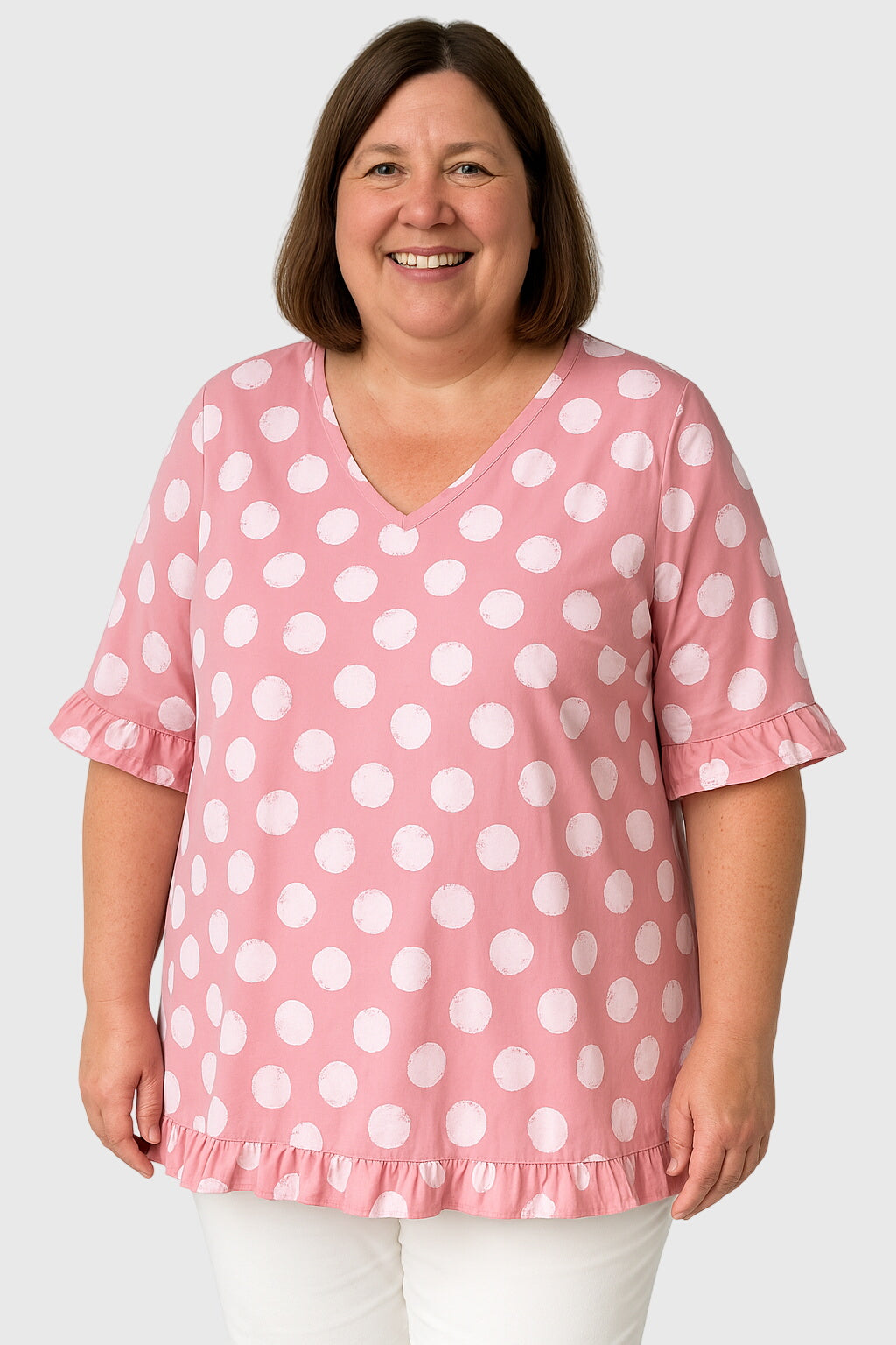 Eira Women's Pink Blouse - Stylish & Comfortable Top for Any Occasion