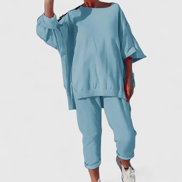 Vivra Comfortable Lounge Set - Stylish & Cozy Outfit for Everyday Wear