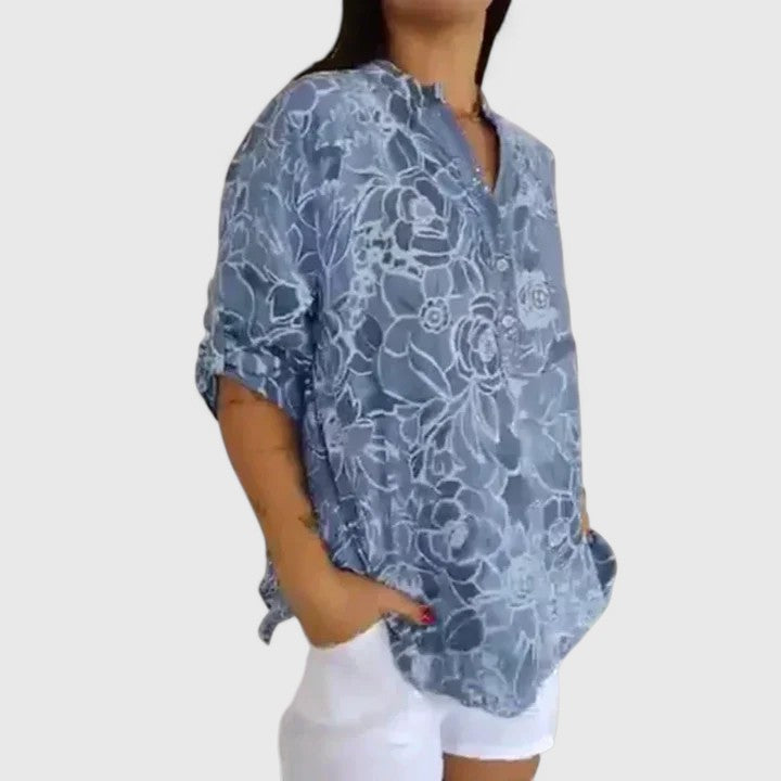 Rhezlynn Women's Sophisticated Blouse - Elegant Fashion Top for Any Occasion