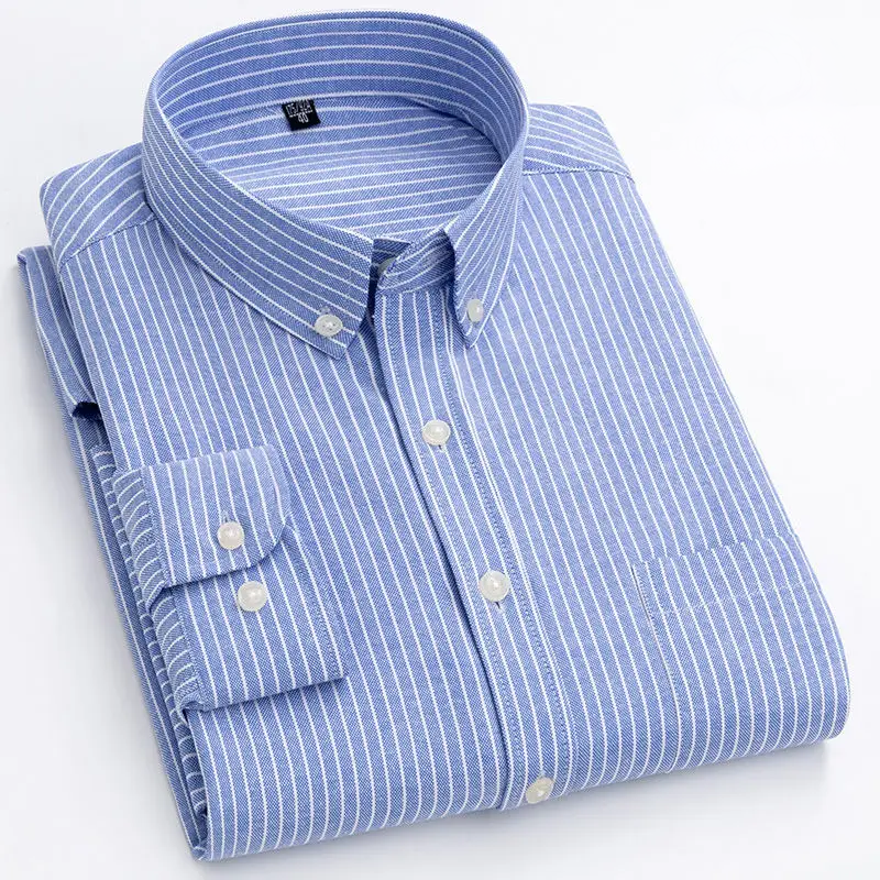 Devon Modern Striped Cotton Shirt for Men | Stylish Casual Wear | Breathable Fabric