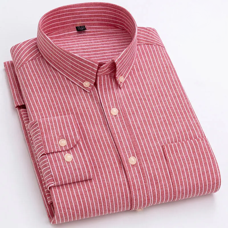 Devon Modern Striped Cotton Shirt for Men | Stylish Casual Wear | Breathable Fabric